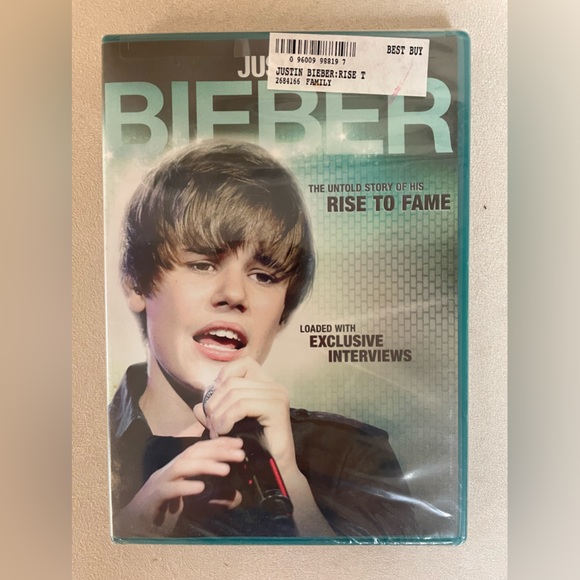 Justin Bieber DVD - Picture 1 of 2